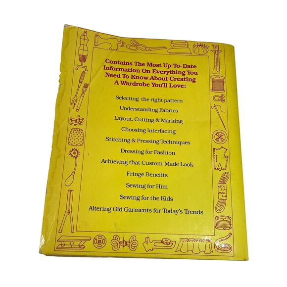 Vintage Book The Complete Family Sewing Book Awesome Art/Ephemera Gold Mine - Picture 10 of 10